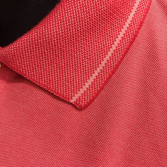 Izod Polo Shirt, Salmon, X-Large - Picture 5 of 7